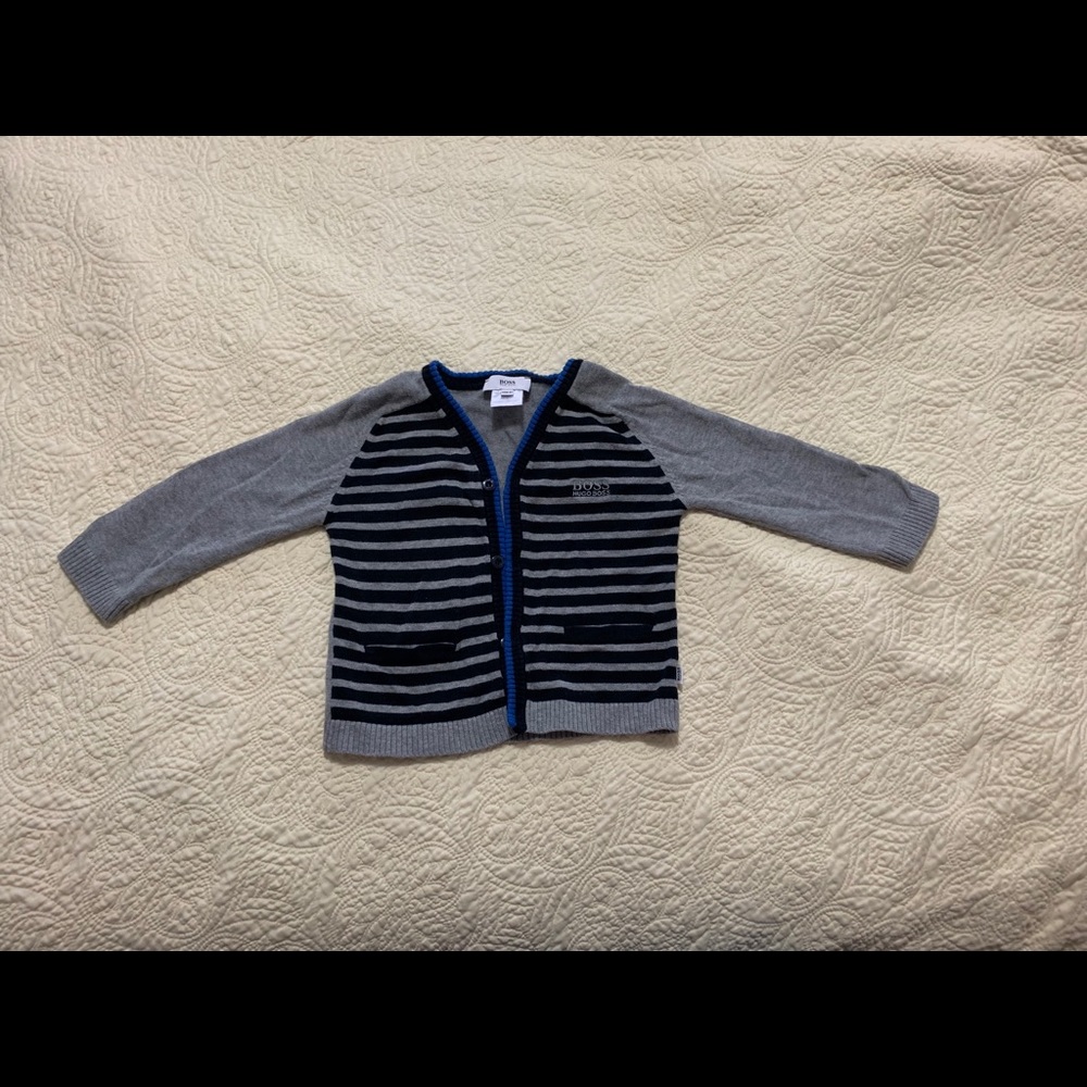 Boss kids jacket cardigan